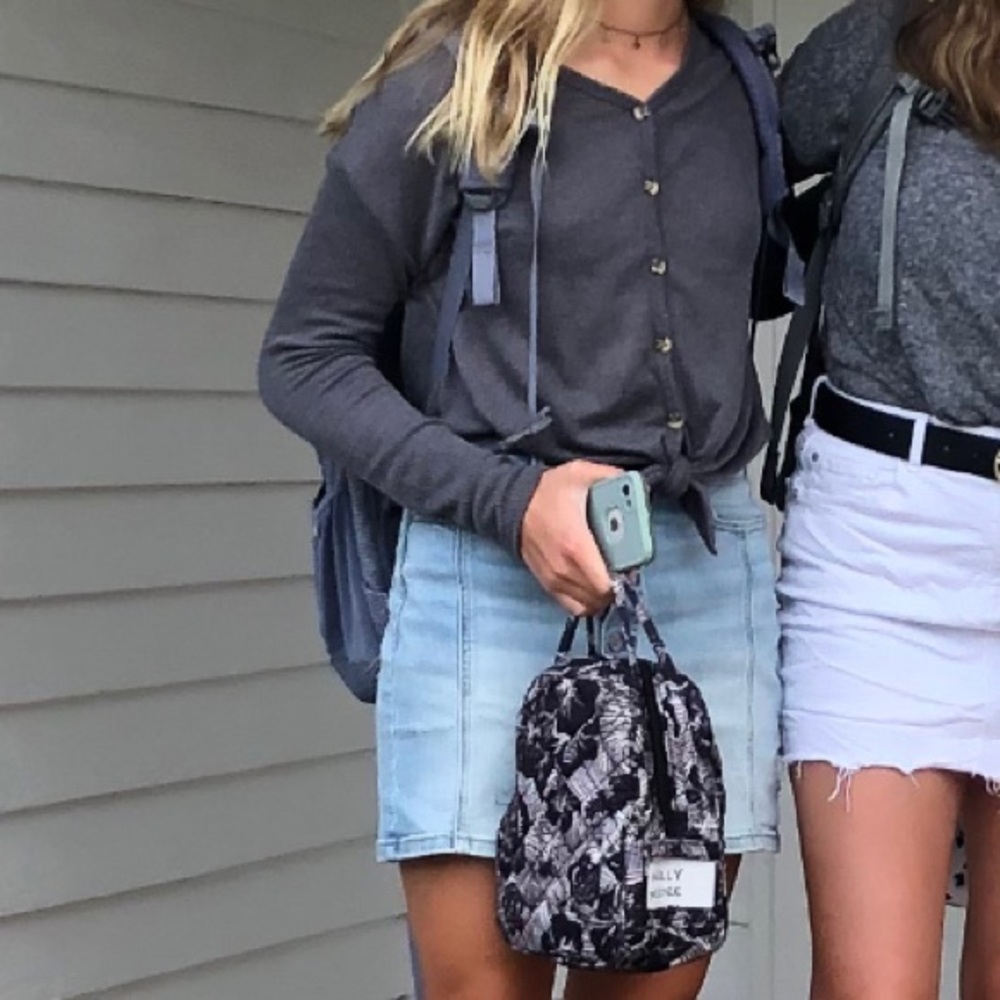 Gray Button up sweater